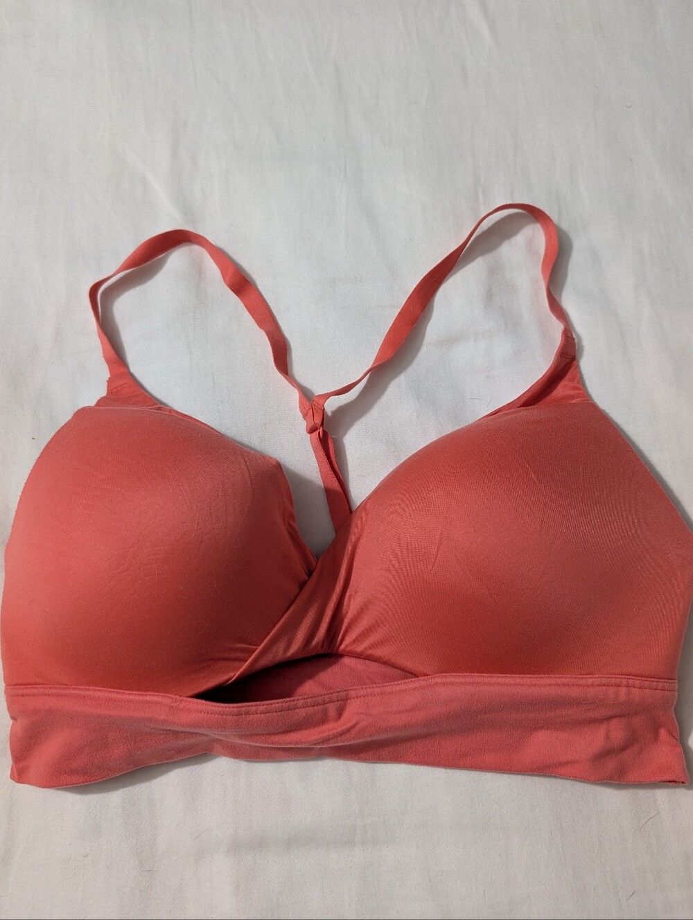 Victorias Secret Seamless Uplift Coral Bra 32D
